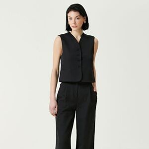 Loulou studio Aerup linen vest